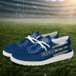 Indianapolis Colts - Football  Hey Dude Canvas Loafer Shoes