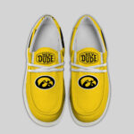 Iowa Hawkeyes Hey Dude Canvas Loafer Shoes