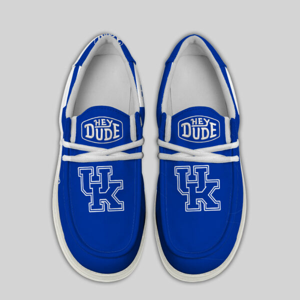 Kentucky Wildcats Hey Dude Canvas Loafer Shoes