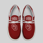 Oklahoma Sooners Hey Dude Canvas Loafer Shoes