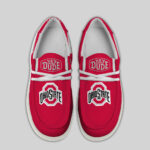 Ohio State Buckeyes Hey Dude Canvas Loafer Shoes