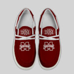 Mississippi State Bulldogs Hey Dude Canvas Loafer Shoes