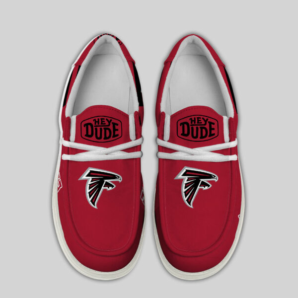 Atlanta Falcons - Football  Hey Dude Canvas Loafer Shoes