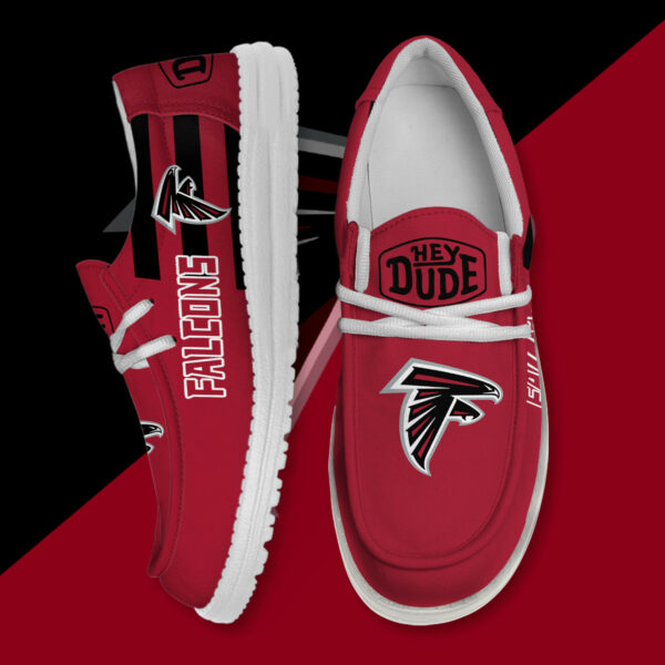 Atlanta Falcons - Football  Hey Dude Canvas Loafer Shoes