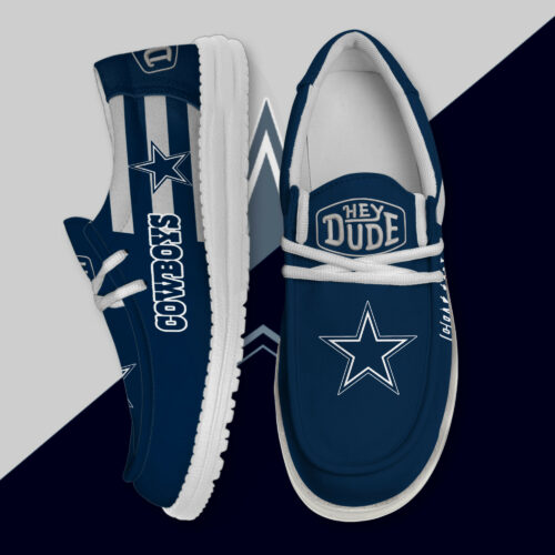 Dallas Cowboys - Football  Hey Dude Canvas Loafer Shoes