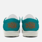 Miami Dolphins - Football  Hey Dude Canvas Loafer Shoes