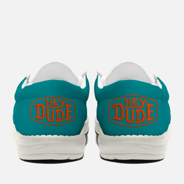 Miami Dolphins - Football  Hey Dude Canvas Loafer Shoes