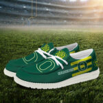 Oregon Ducks Hey Dude Canvas Loafer Shoes