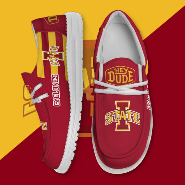 Iowa State Cyclones Hey Dude Canvas Loafer Shoes