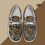 Baltimore Ravens Camo Hunting Hey Dude Canvas Loafer Shoes