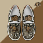 Los Angeles Rams Camo Hunting Hey Dude Canvas Loafer Shoes