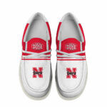 Nebraska Cornhuskers Football Hey Dude Canvas Loafer Shoes - Custom Name