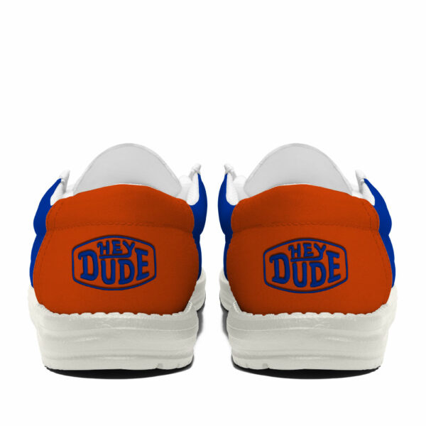 Boise State Broncos Football Hey Dude Canvas Loafer Shoes - Custom Name