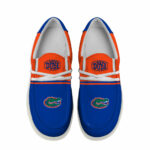 Florida Gators Football Hey Dude Canvas Loafer Shoes - Custom Name