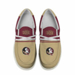 Florida State Seminoles Football Hey Dude Canvas Loafer Shoes - Custom Name