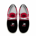 Northern Illinois Huskies Football Hey Dude Canvas Loafer Shoes - Custom Name