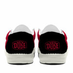 Northern Illinois Huskies Football Hey Dude Canvas Loafer Shoes - Custom Name