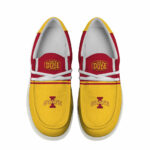 Iowa State Cyclones Football Hey Dude Canvas Loafer Shoes - Custom Name