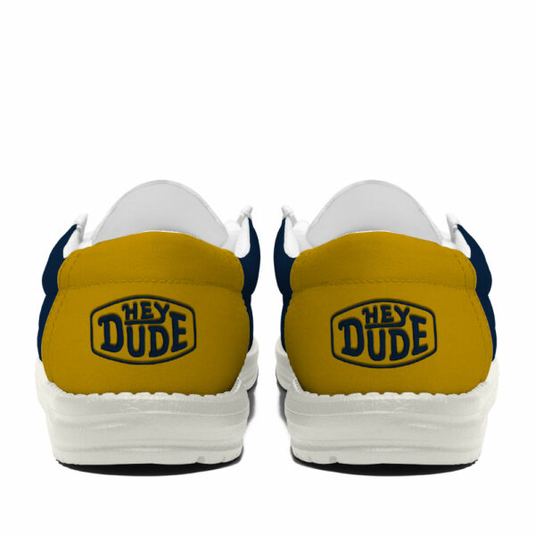 Notre Dame Fighting Irish Football Hey Dude Canvas Loafer Shoes - Custom Name