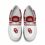 Oklahoma Sooners Football Hey Dude Canvas Loafer Shoes - Custom Name