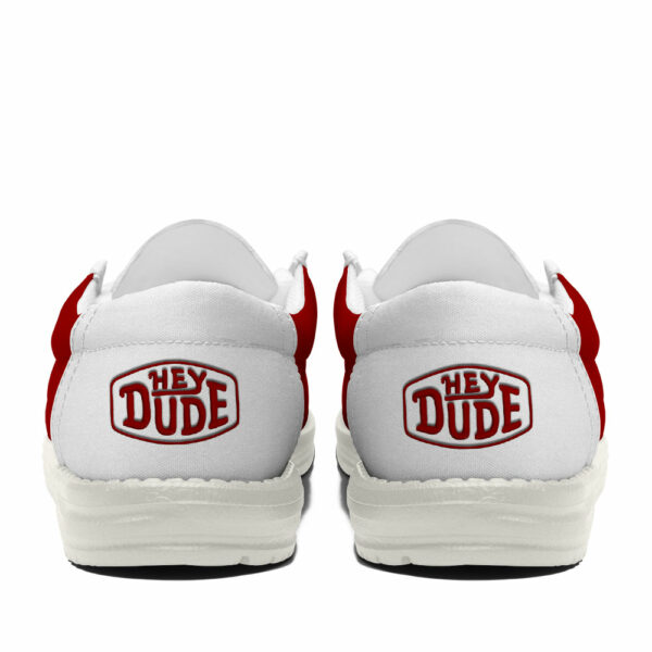 Stanford Cardinal Football Hey Dude Canvas Loafer Shoes - Custom Name