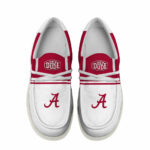 Alabama Crimson Tide Football Hey Dude Canvas Loafer Shoes - Custom Name