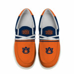 Auburn Tigers Football Hey Dude Canvas Loafer Shoes - Custom Name