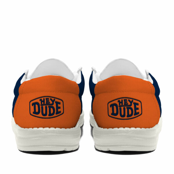 Auburn Tigers Football Hey Dude Canvas Loafer Shoes - Custom Name