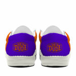 Clemson Tigers Football Hey Dude Canvas Loafer Shoes - Custom Name