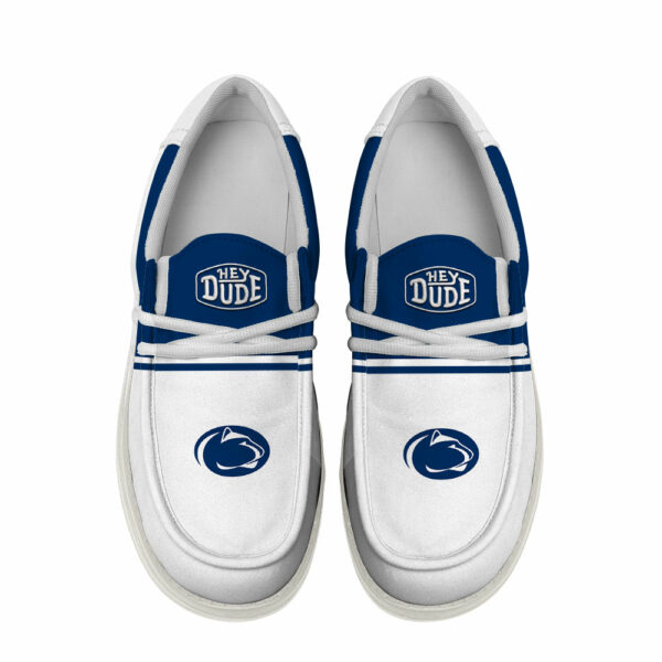 Penn State Nittany Lions Football Hey Dude Canvas Loafer Shoes - Custom Name