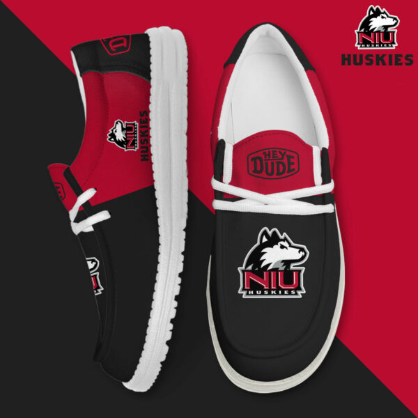 Northern Illinois Huskies Football Hey Dude Canvas Loafer Shoes HD01