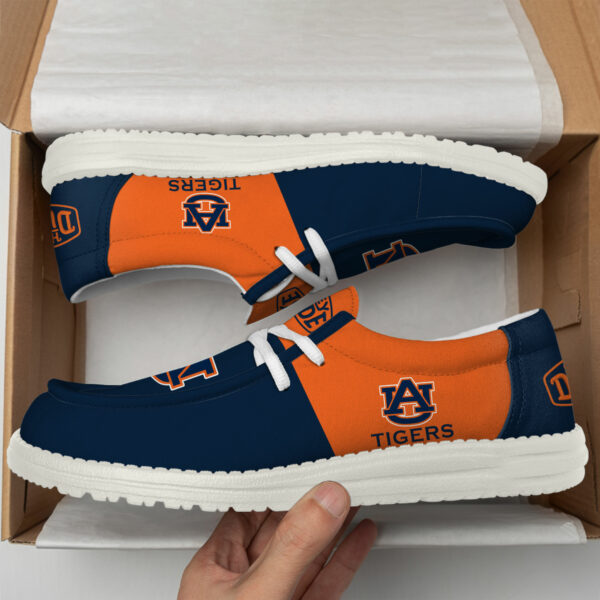 Auburn Tigers Football Hey Dude Canvas Loafer Shoes HD01