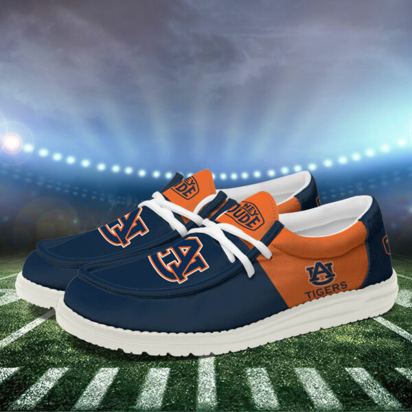 Auburn Tigers Football Hey Dude Canvas Loafer Shoes HD01