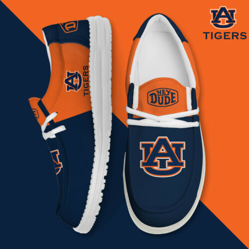 Auburn Tigers Football Hey Dude Canvas Loafer Shoes HD01