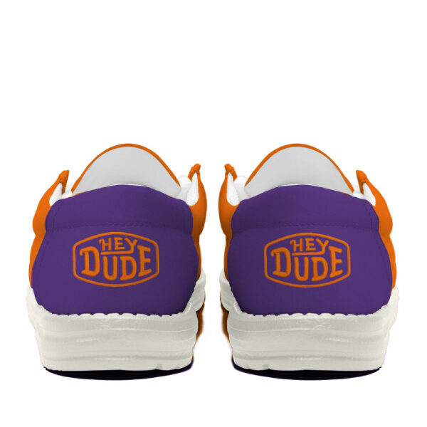 Clemson Tigers Football Hey Dude Canvas Loafer Shoes HD01