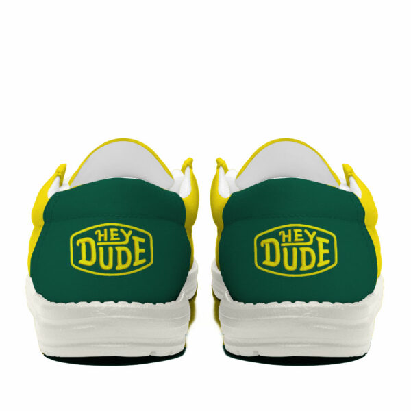 Oregon Ducks Football Hey Dude Canvas Loafer Shoes HD01