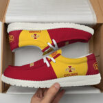 Iowa State Cyclones Football Hey Dude Canvas Loafer Shoes HD01