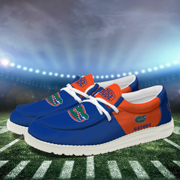 Florida Gators Football Hey Dude Canvas Loafer Shoes HD01