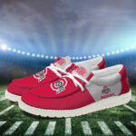 Ohio State Buckeyes Football Hey Dude Canvas Loafer Shoes HD01