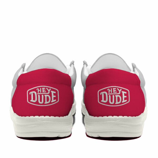 Ohio State Buckeyes Football Hey Dude Canvas Loafer Shoes HD01