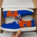 Boise State Broncos Football Hey Dude Canvas Loafer Shoes HD01