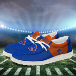 Boise State Broncos Football Hey Dude Canvas Loafer Shoes HD01