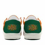 Miami Hurricanes Football Hey Dude Canvas Loafer Shoes HD01