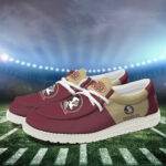 Florida State Seminoles Football Hey Dude Canvas Loafer Shoes HD01