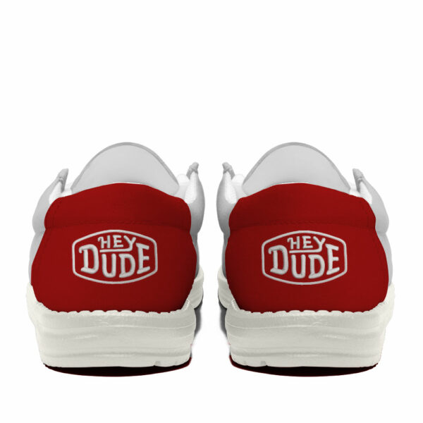 Indiana Hoosiers Football Hey Dude Canvas Loafer Shoes HD01