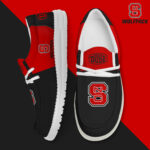 NC State Wolfpack Football Hey Dude Canvas Loafer Shoes HD01