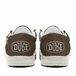 Ohio State Buckeyes Camouflage Football Hey Dude Canvas Loafer Shoes