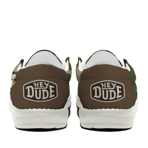 Oregon Ducks Camouflage Football Hey Dude Canvas Loafer Shoes