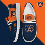 Auburn Tigers Football Hey Dude Canvas Loafer Shoes HDS01