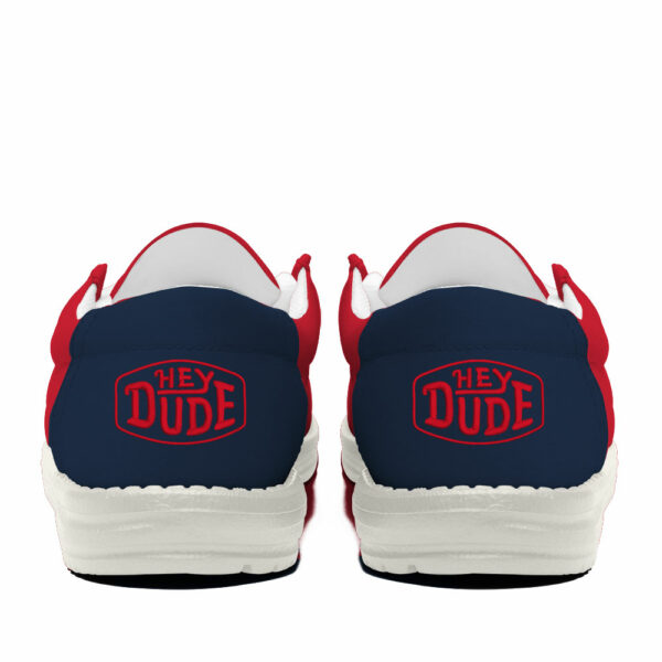 Ole Miss Rebels Football Hey Dude Canvas Loafer Shoes HDS01